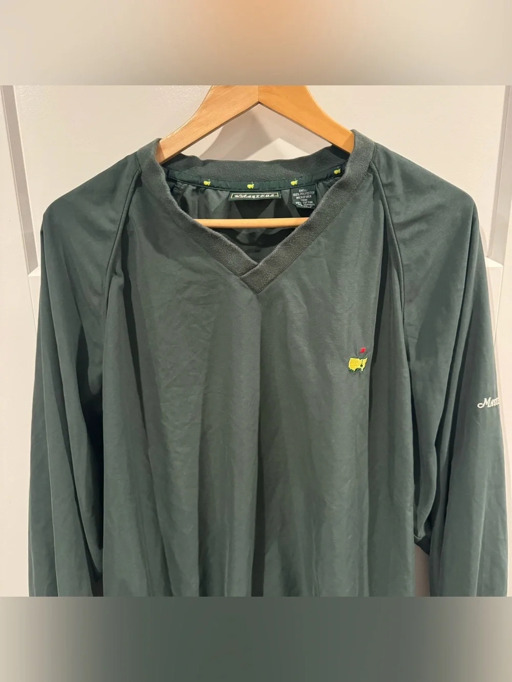 Masters Collection v-neck windbreaker